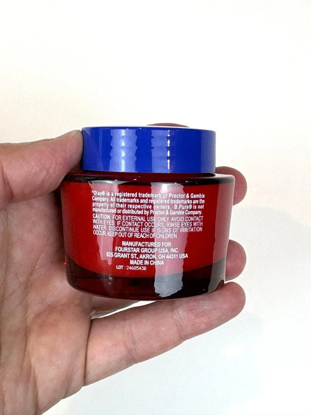 b.pure Revitalizing Hydrating Night Cream 1.41 oz (40 g) jar. New
